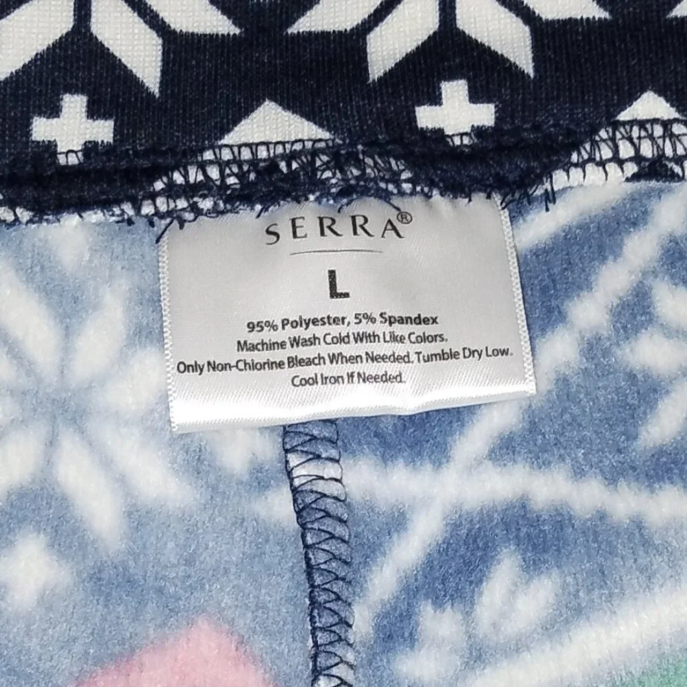 Women's Fleece Lined Leggings by Serra. Size 12-14. NWT._5